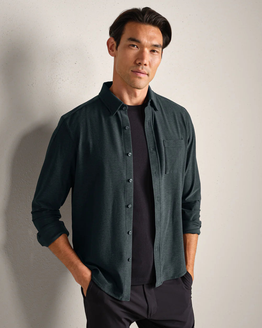 Rhone | WFH Shirt | Green