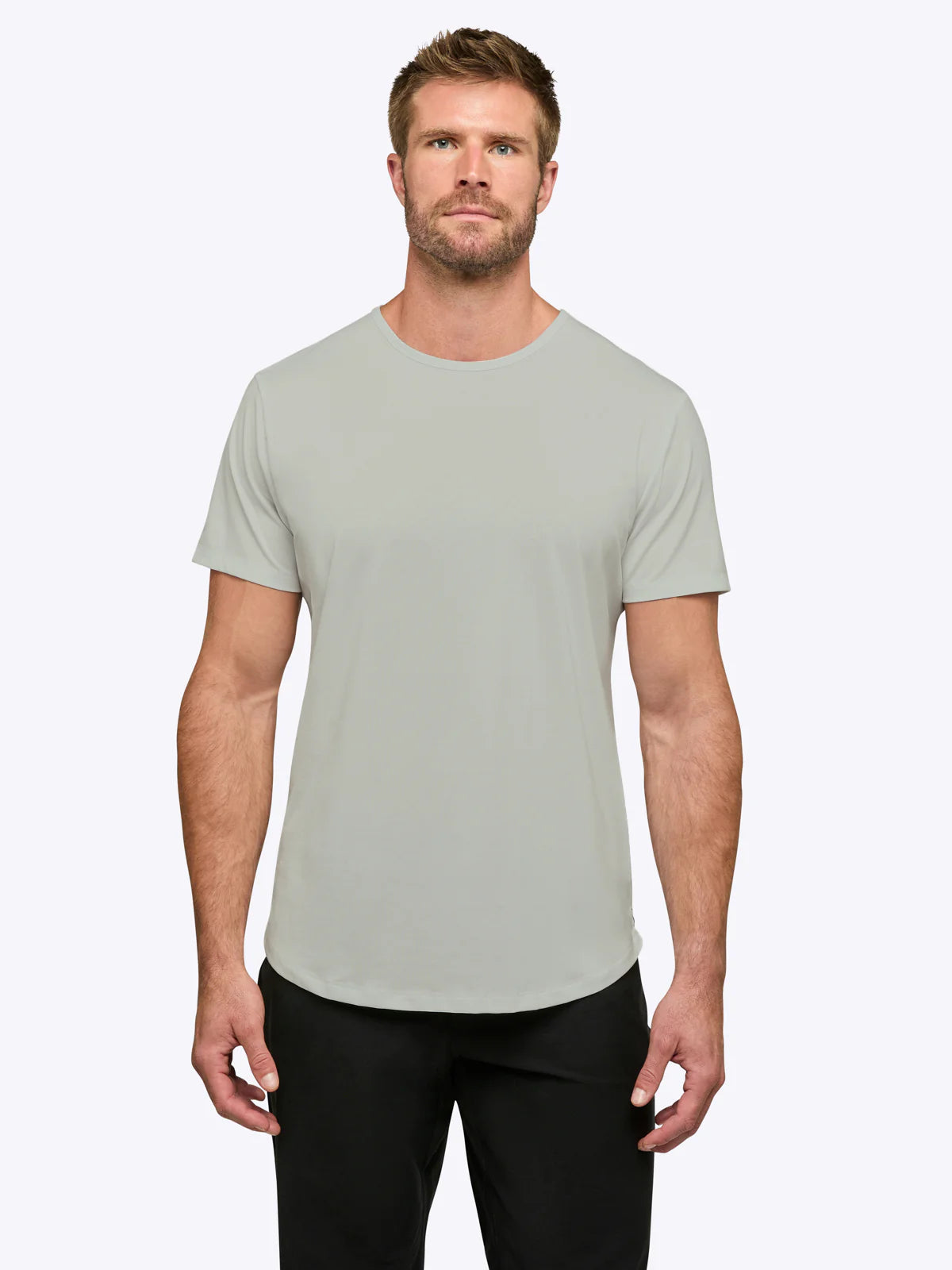 Cuts | AO Curve-Hem Tee Moring Dove | Gray