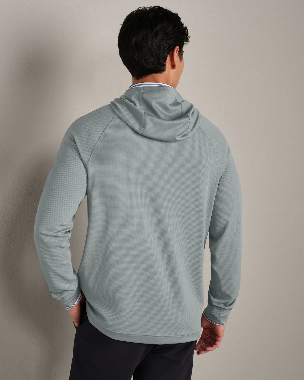 Rhone | Waffle Tech Hoodie | Green