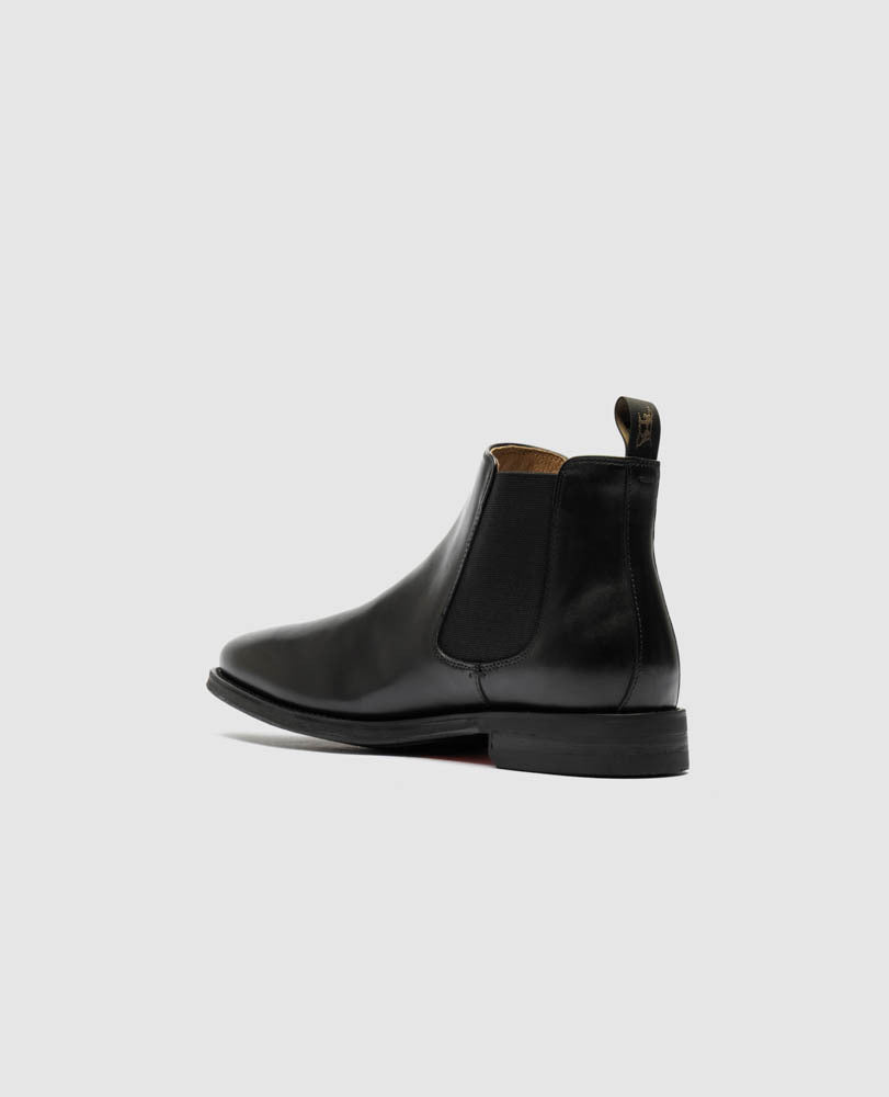 Rodd & Gunn | Russlands Chelsea Boot | Nero Black