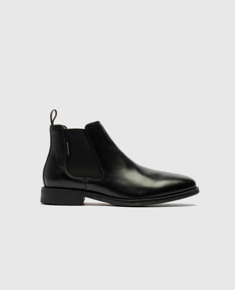 Rodd & Gunn | Russlands Chelsea Boot | Nero Black