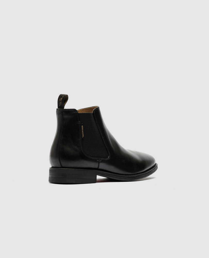 Rodd & Gunn | Russlands Chelsea Boot | Nero Black