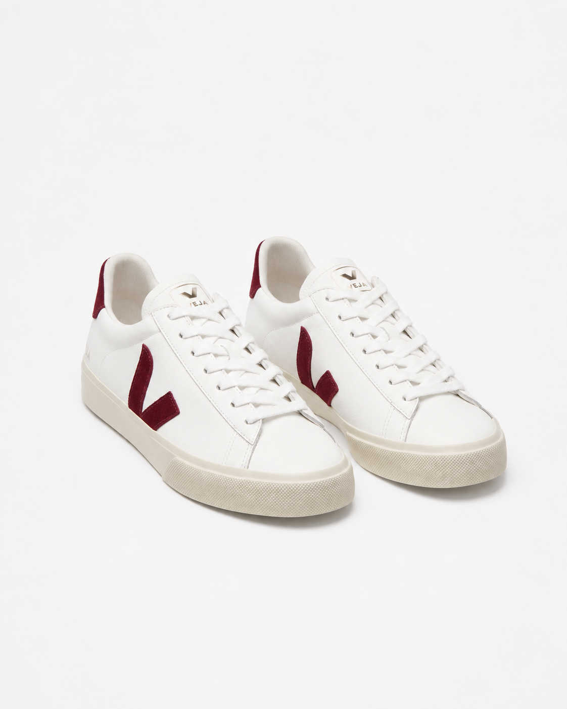 VEJA | Campo Leather White White Genat | White