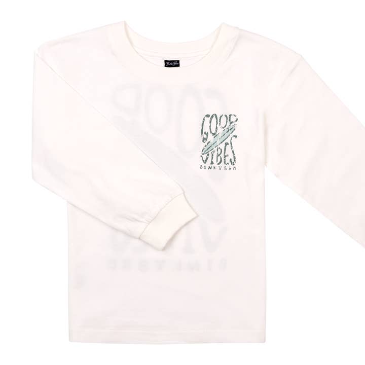 Vintage Vibes Long Sleeve Graphic T-shirt: 2T