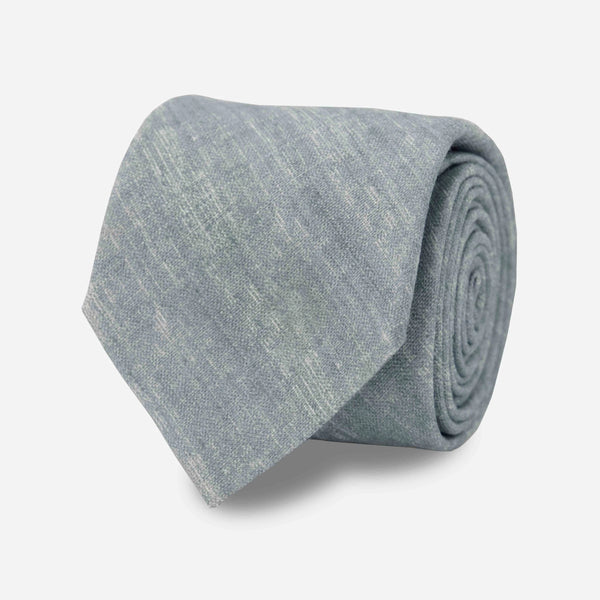 Solid Pale Aqua Tie