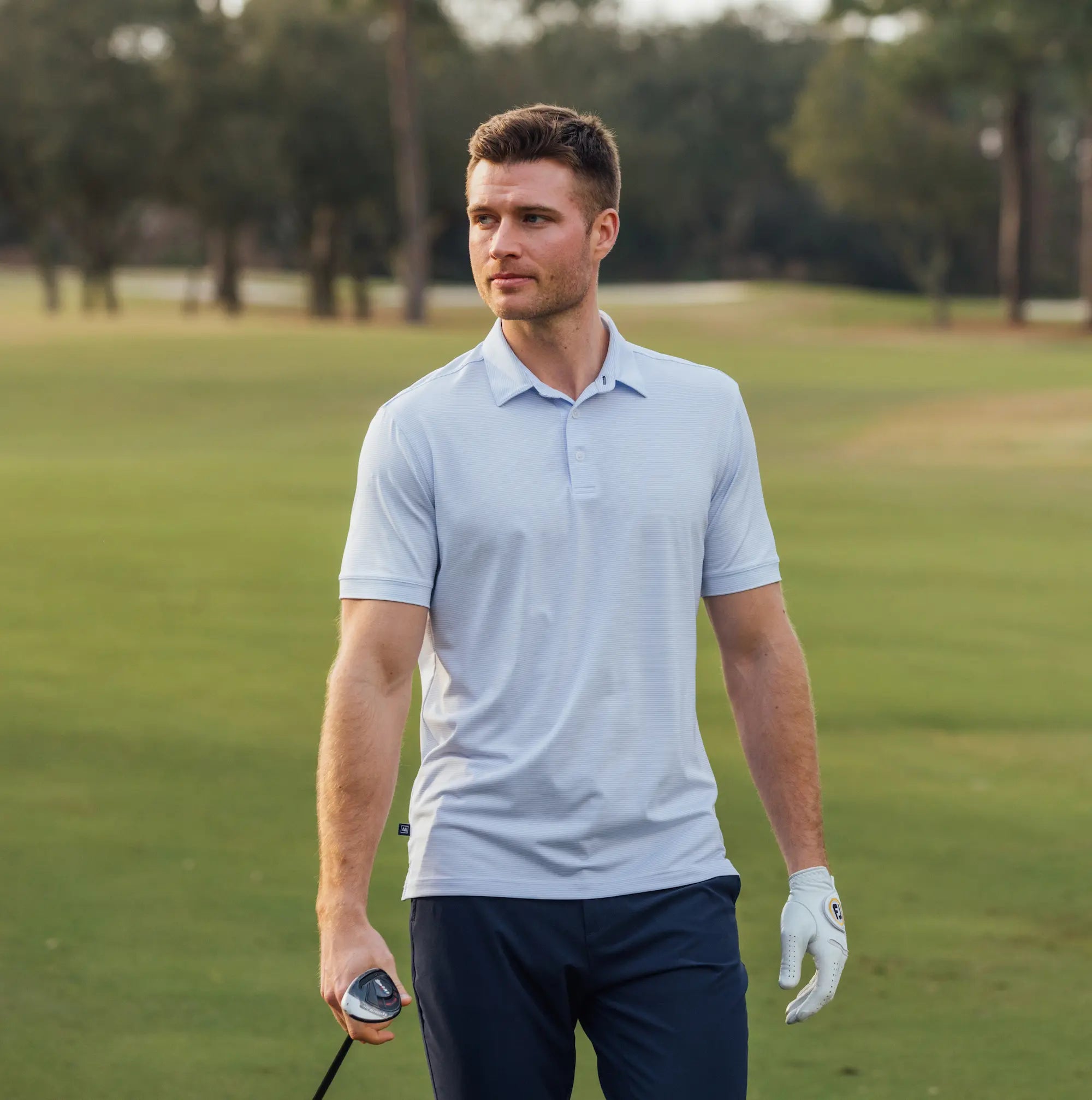 Versa SS Polo Light Blue