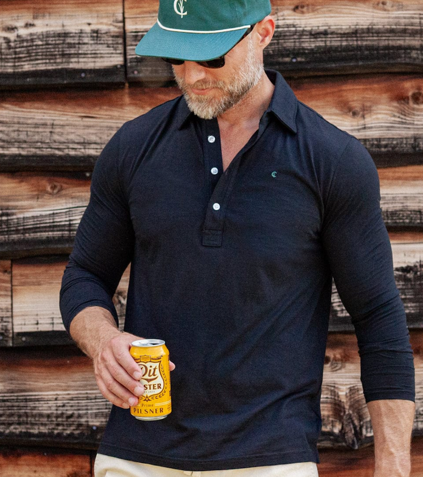 BRRR Long Sleeve Range Polo
