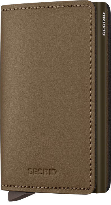 Secrid | Slimwallet Matte Statin Bronze | Brown