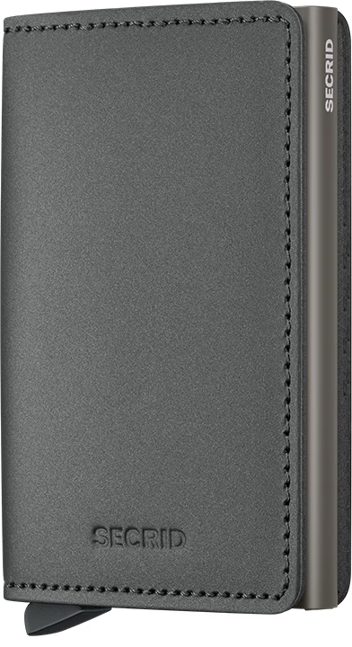 Secrid | Slimwallet Matte Statin Steel | Gray