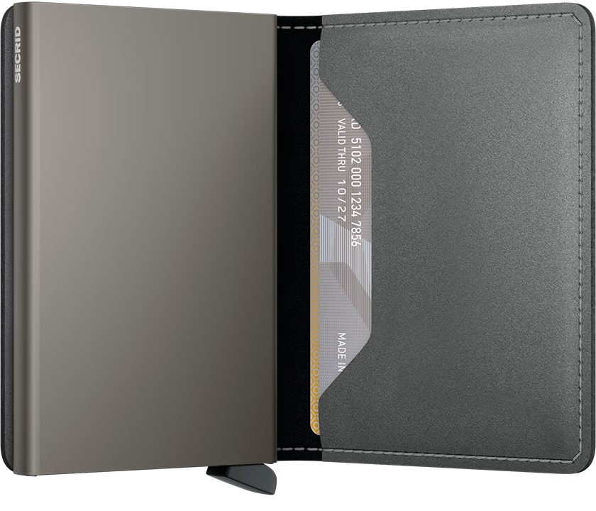 Secrid | Slimwallet Matte Statin Steel | Gray