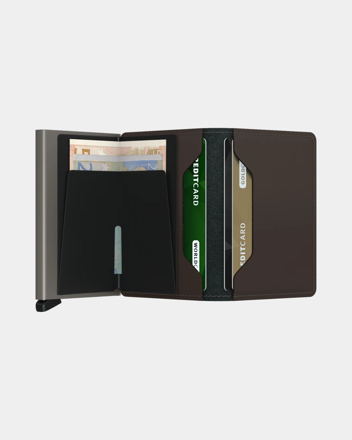 Secrid | Slim Wallet Matte Truffle | Brown