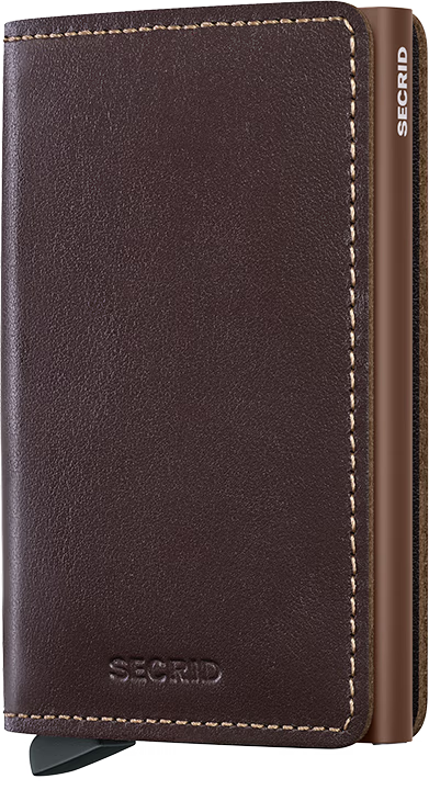 Secrid | Original Chocolate Slim Wallet | Brown