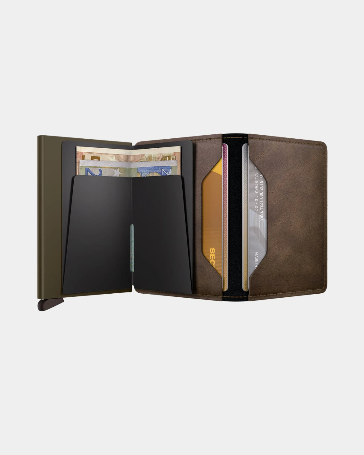 Secrid | Slimwallet Vintage Oak | Brown