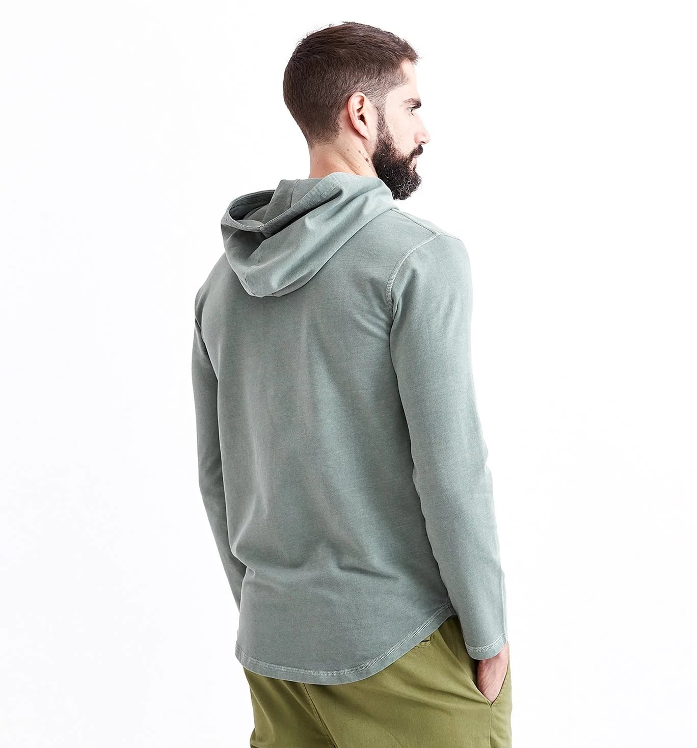 Sun Faded Micro Terry Hoodie