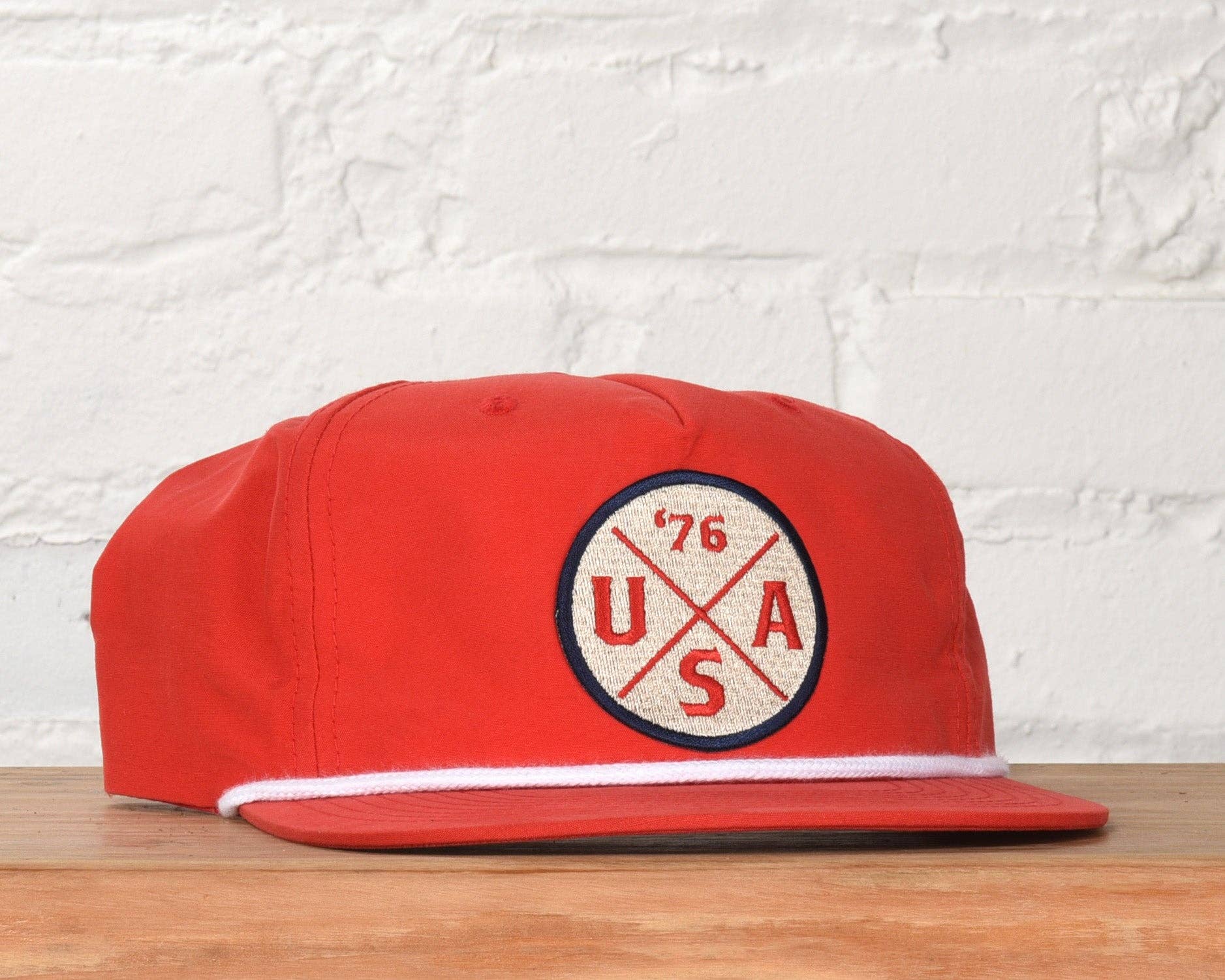 Liberty Performance Rope Snapback: Red