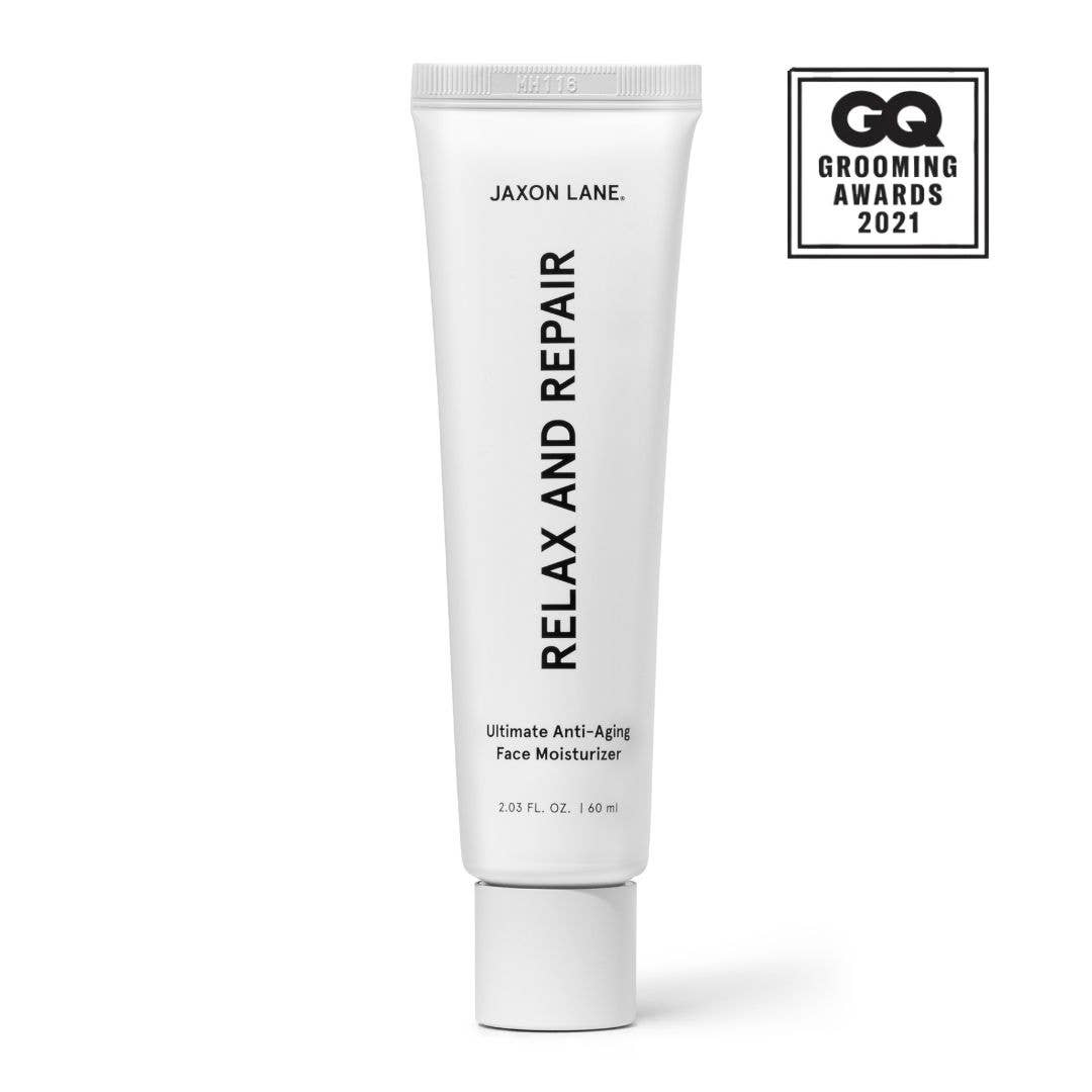 JAXON LANE | Relax & Repair Anti-Aging Face Moisturizer | Men Skin Care | White