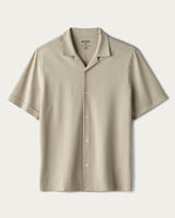 Commuter Seersucker Camp Collar Shirt