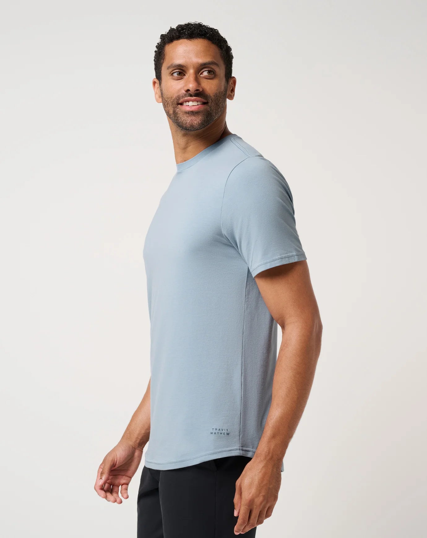 TravisMathew | Cloud Crew Tee Ash | Blue