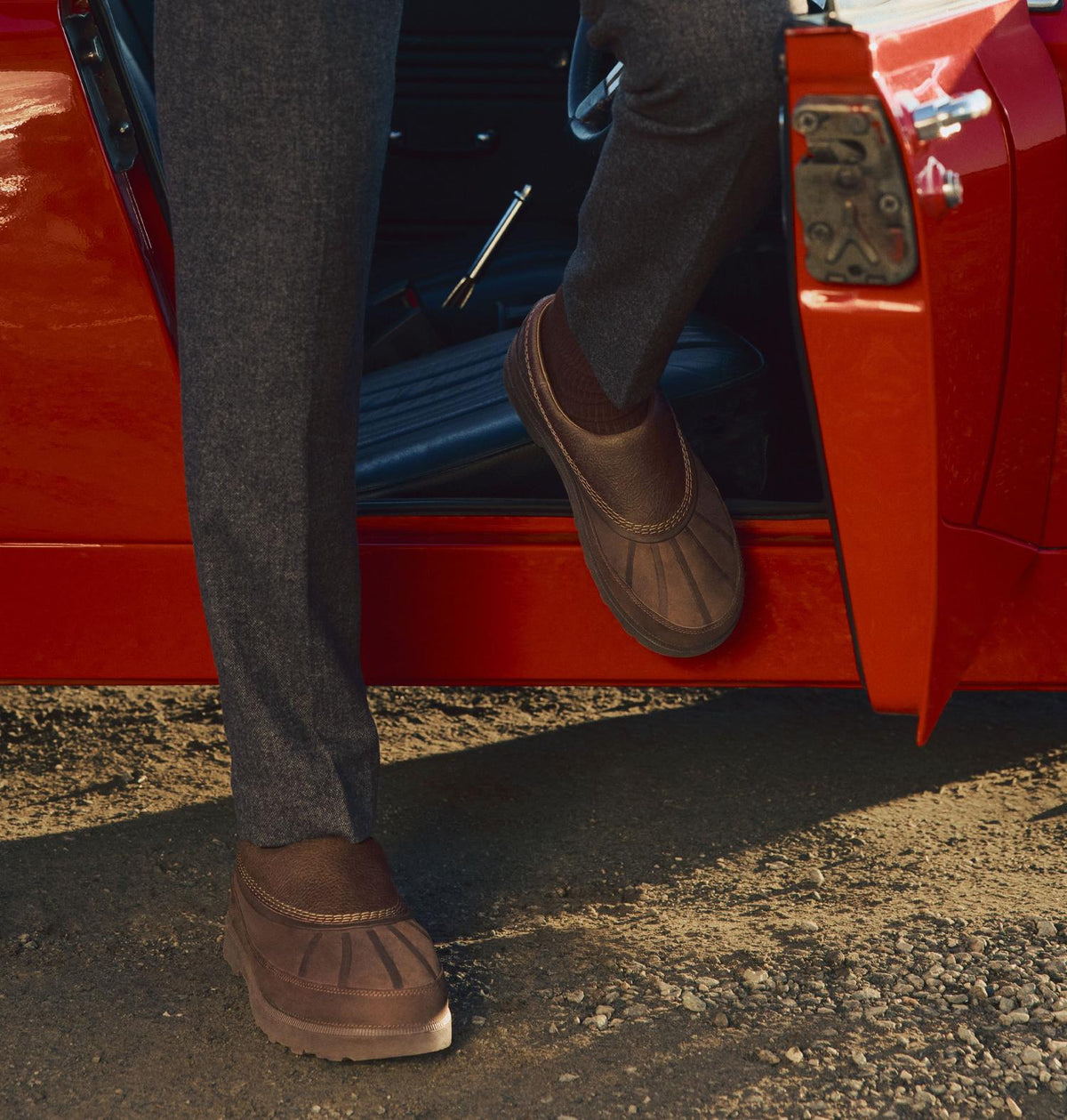 Sorel | Ambler Lux Waterproof Clog | Tobacco/Velvet Tan Brown