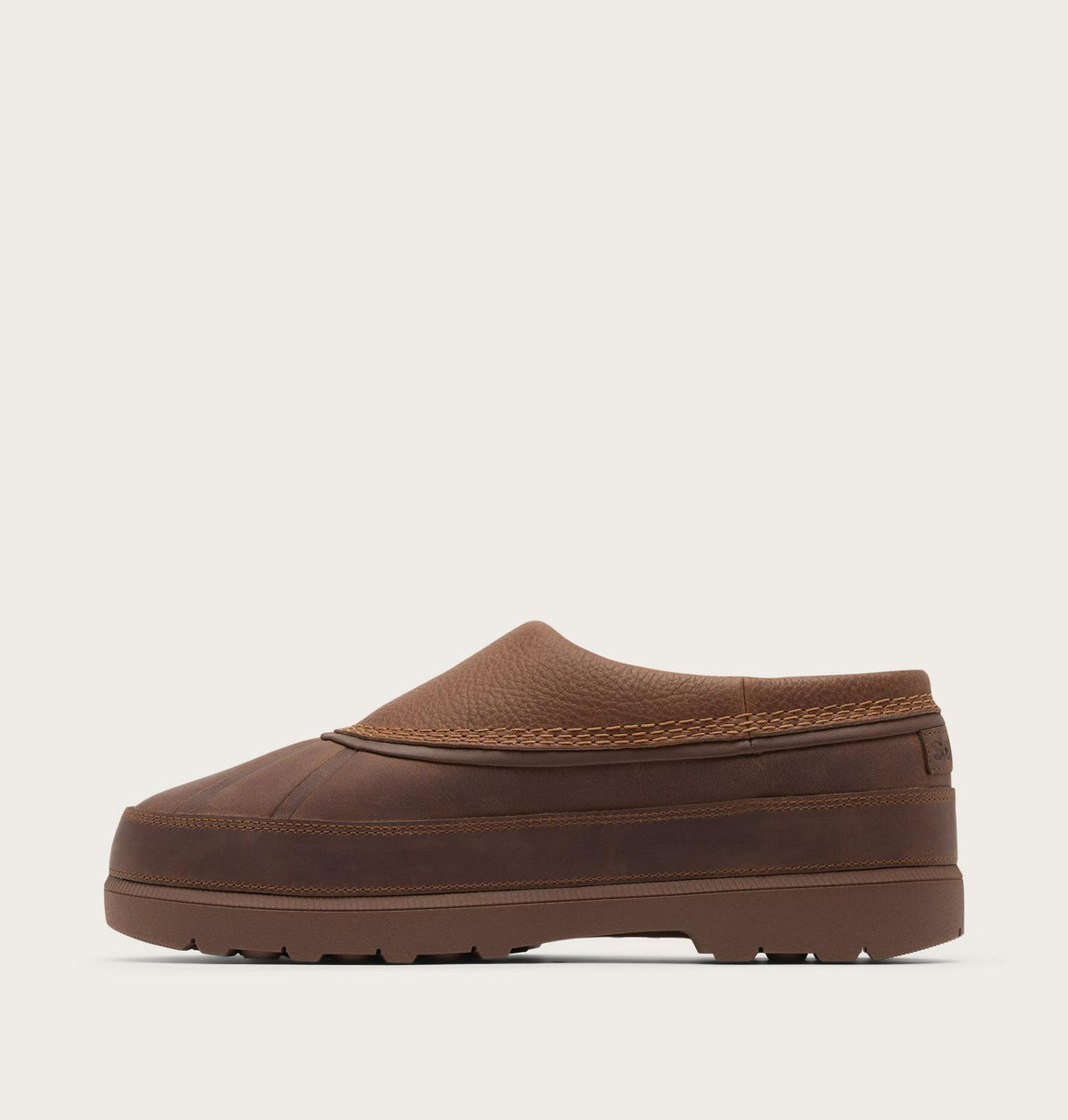 Sorel | Ambler Lux Waterproof Clog | Tobacco/Velvet Tan Brown
