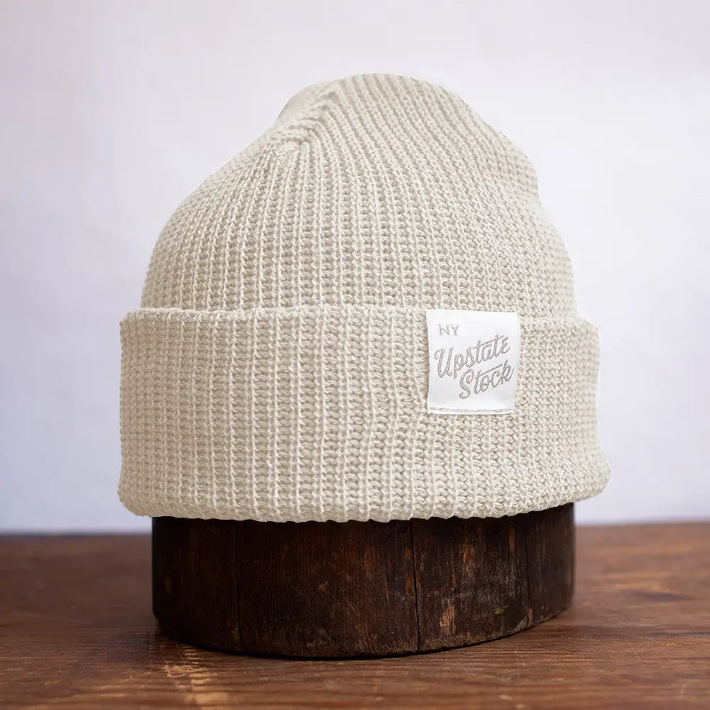 Ecru Cotton Watchcap