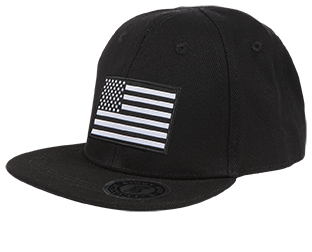 Murica 2.0 Hat: Black / Toddler (12 months - 3 years) / Standard Fit