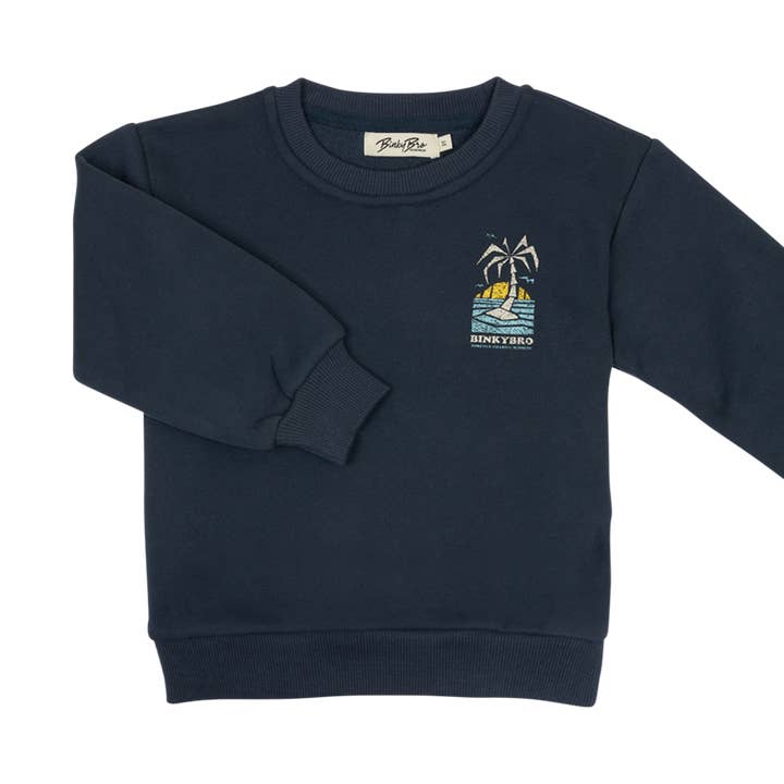 On a Beach Graphic Sweatshirt: 4T