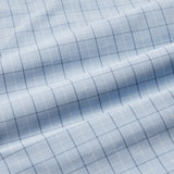 Leeward Blue Lustre Danbury Plaid Dress Shirt