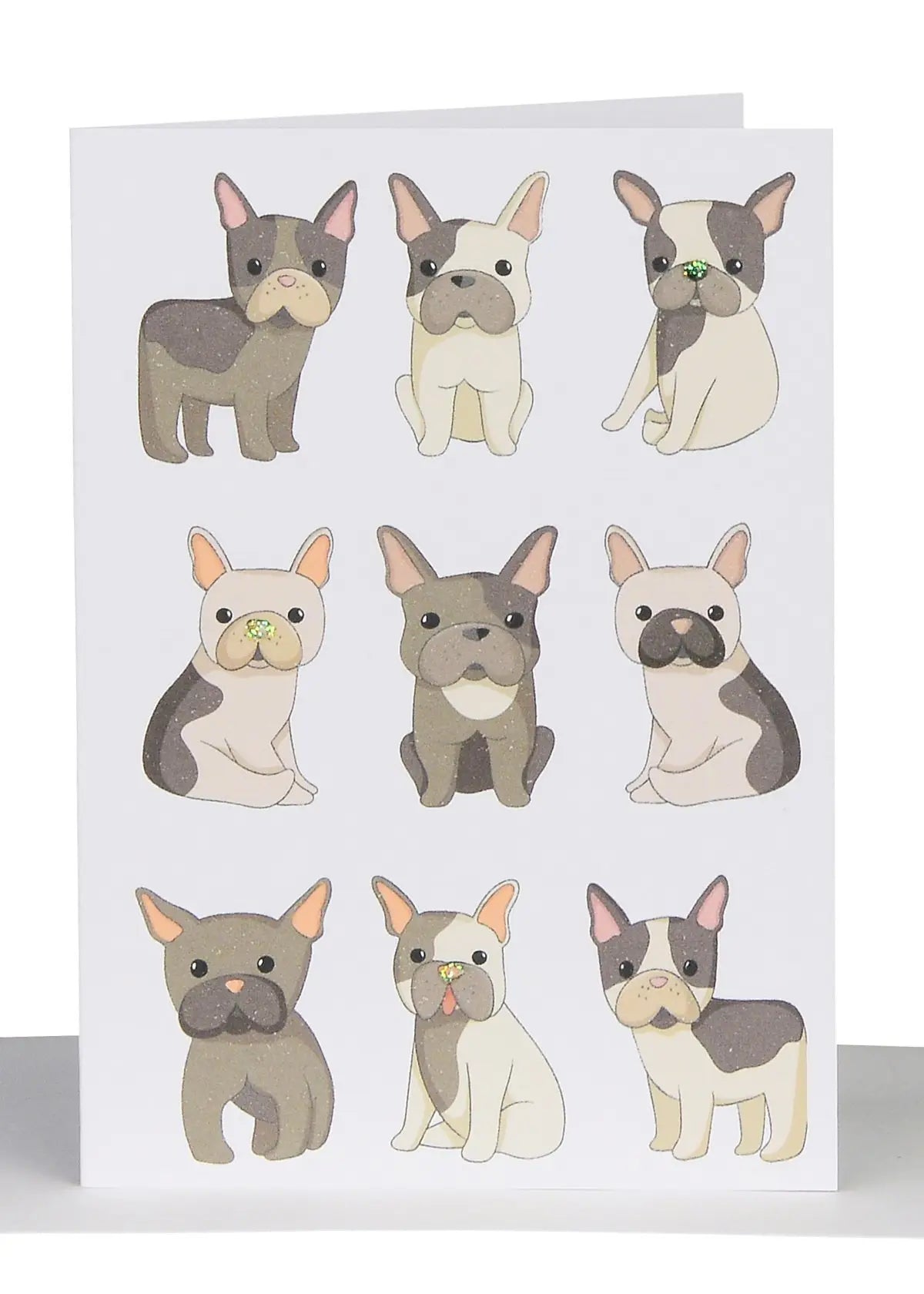 French Bulldog Card