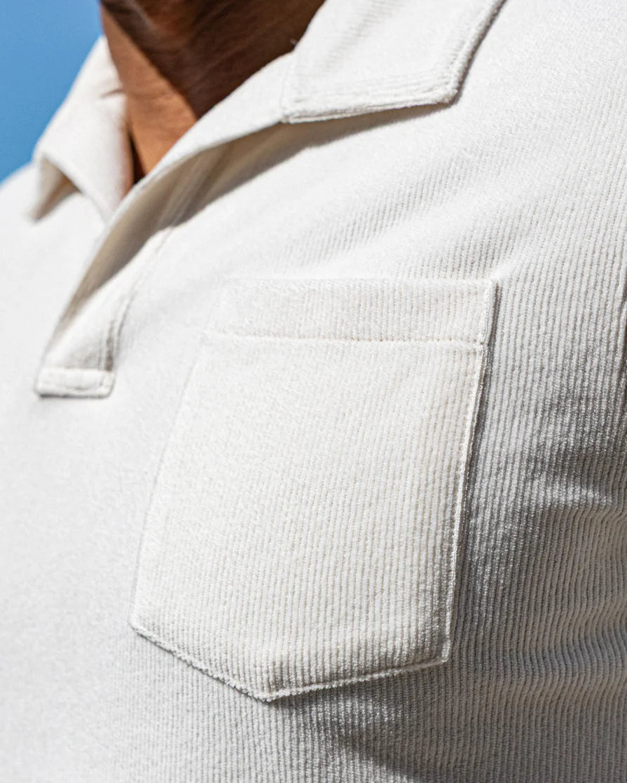 Criquet |  Velour Monty Polo |  White