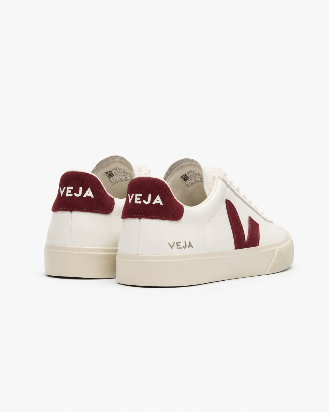 VEJA | Campo Leather White White Genat | White