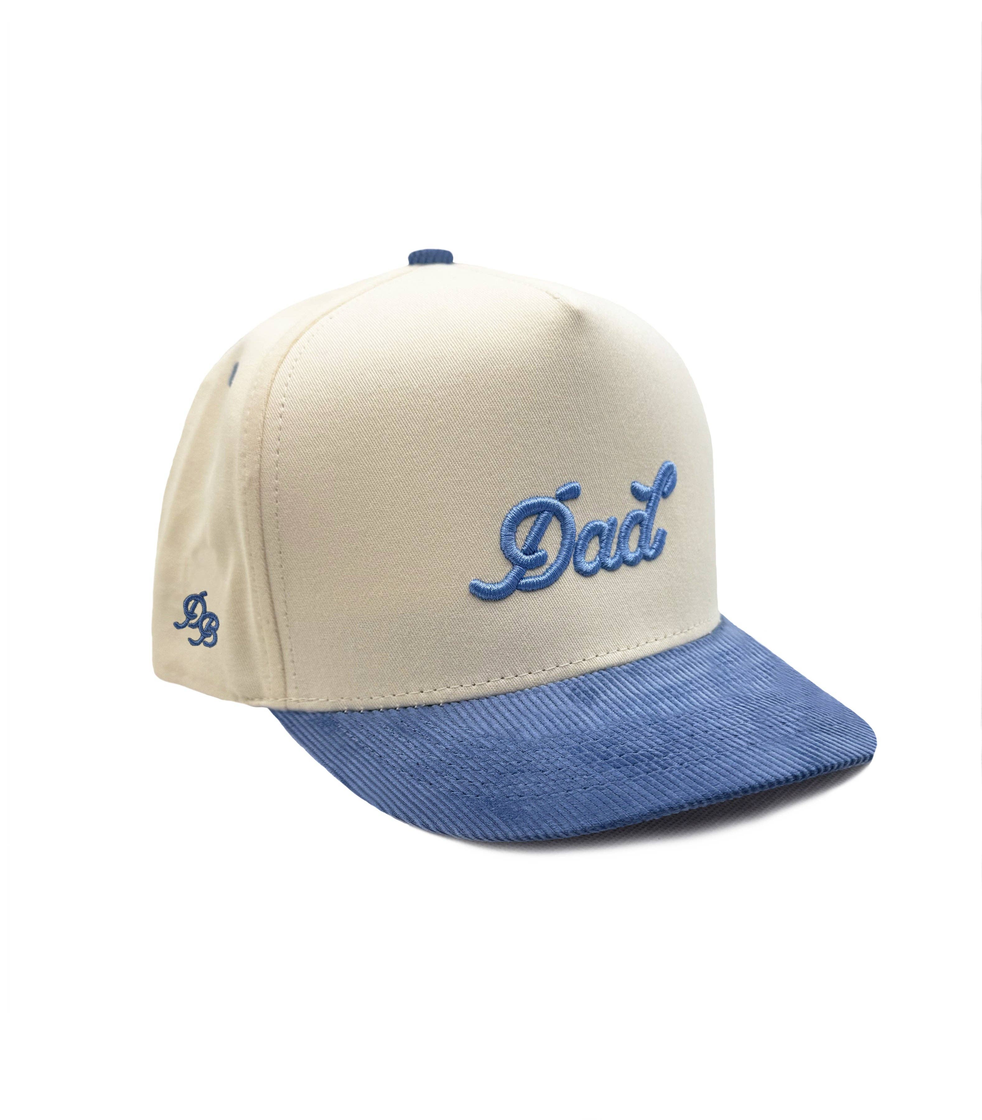 Dad Brand Apparel | Two-Tone Cream & Baby Blue Corduroy | Beige
