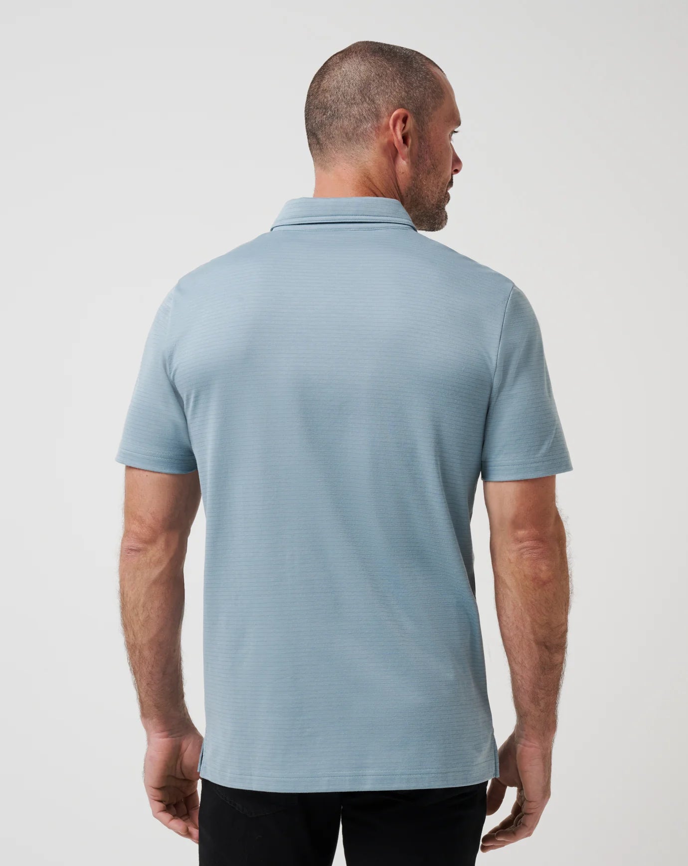 TravisMathew | The Zinna 2.0 Golf Polo | Arona | Blue | Trunk Show