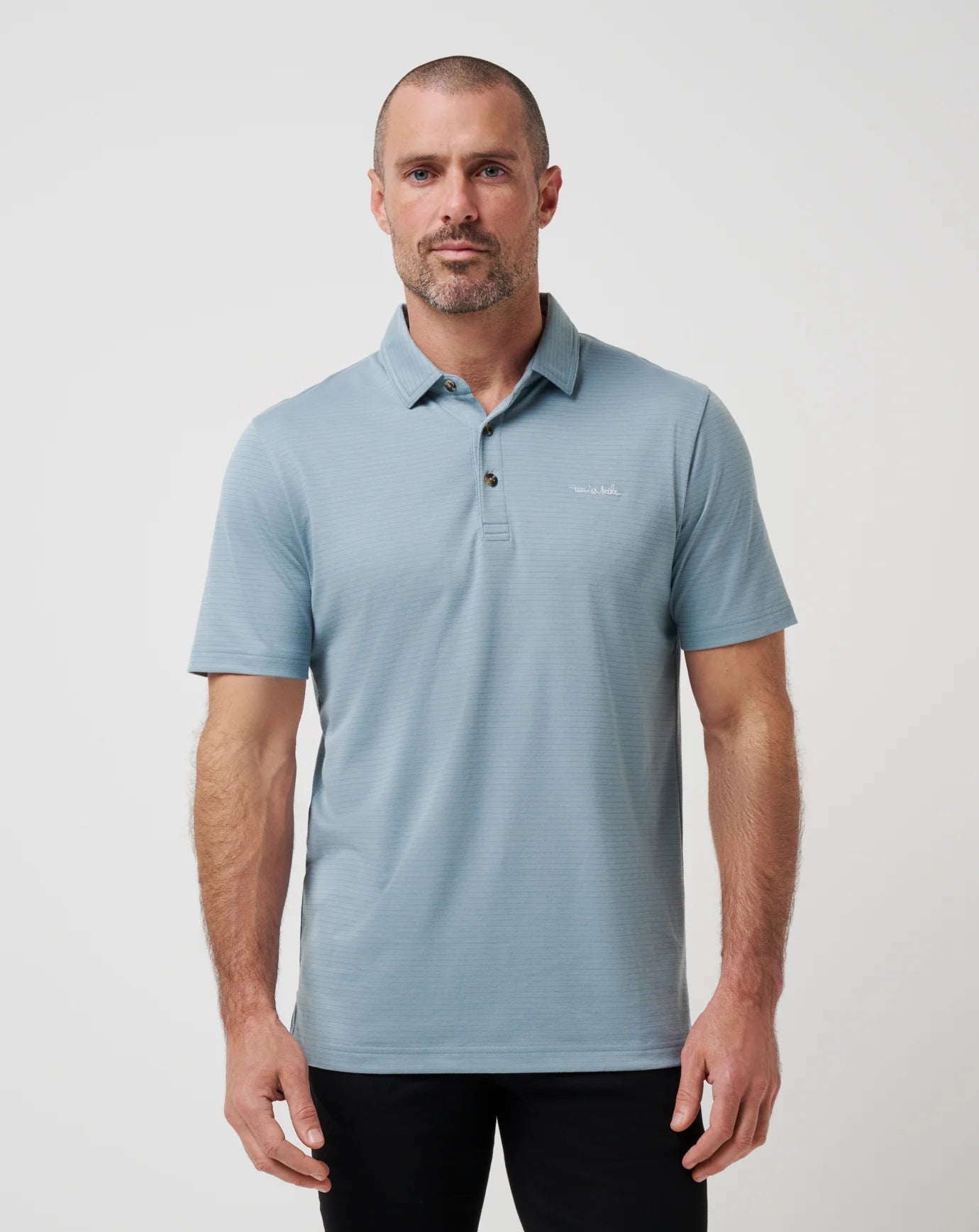 TravisMathew | The Zinna 2.0 Golf Polo | Arona | Blue | Trunk Show