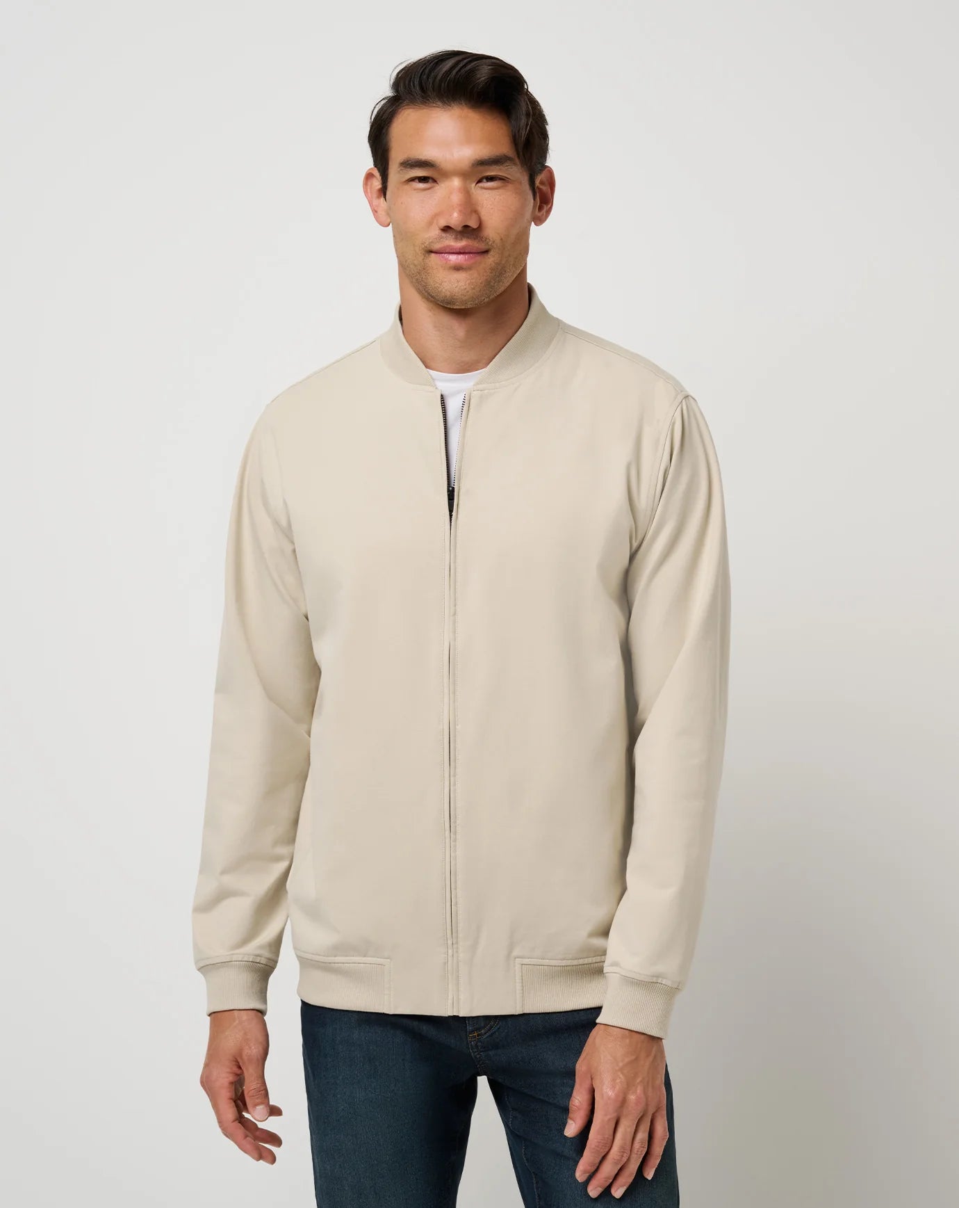 Stretchknit Bomber Jacket
