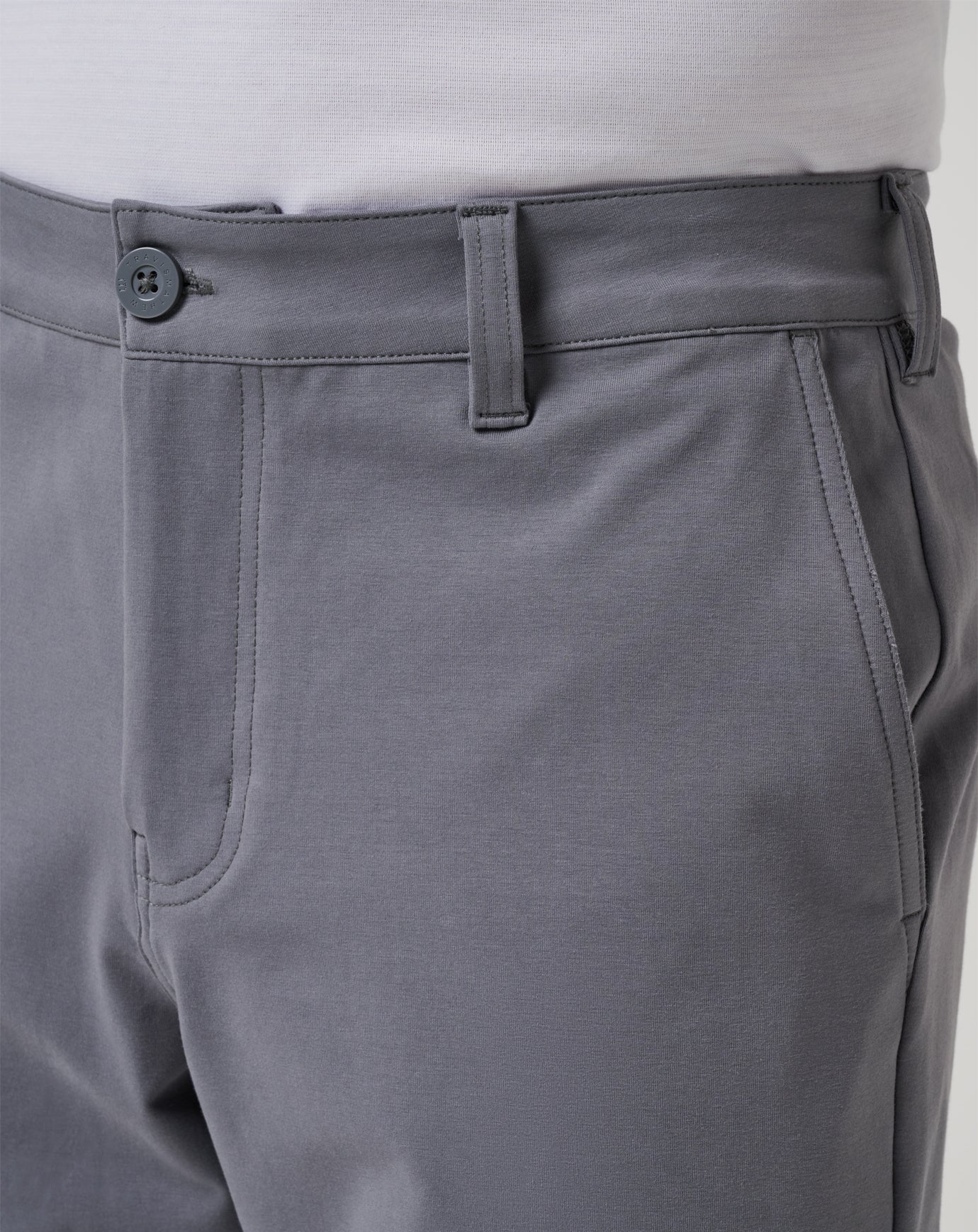 TravisMathew | Stretchknit Short Quiet Shade 8" | Gray | Trunk Show