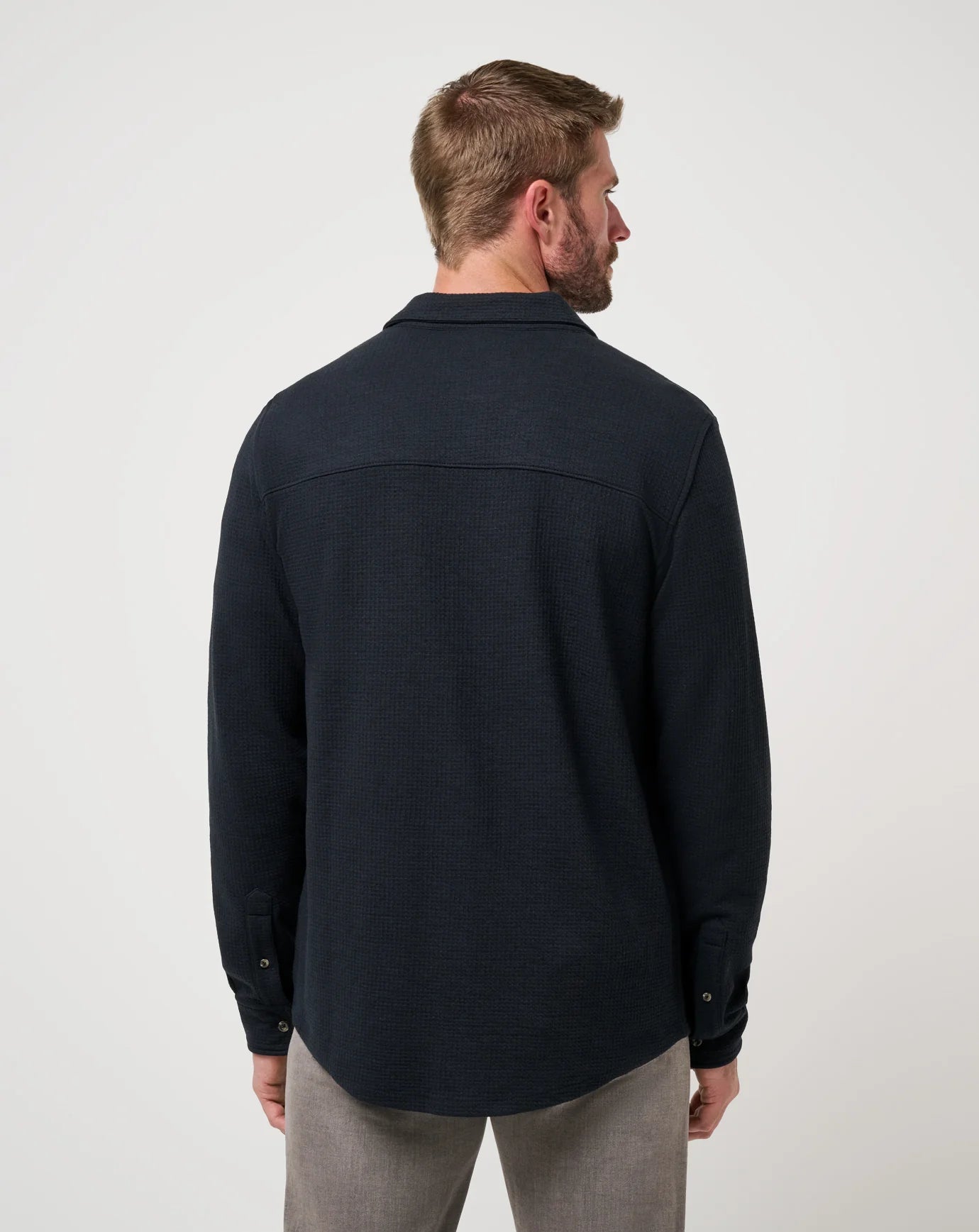 Cloud Waffle Shirt Jacket