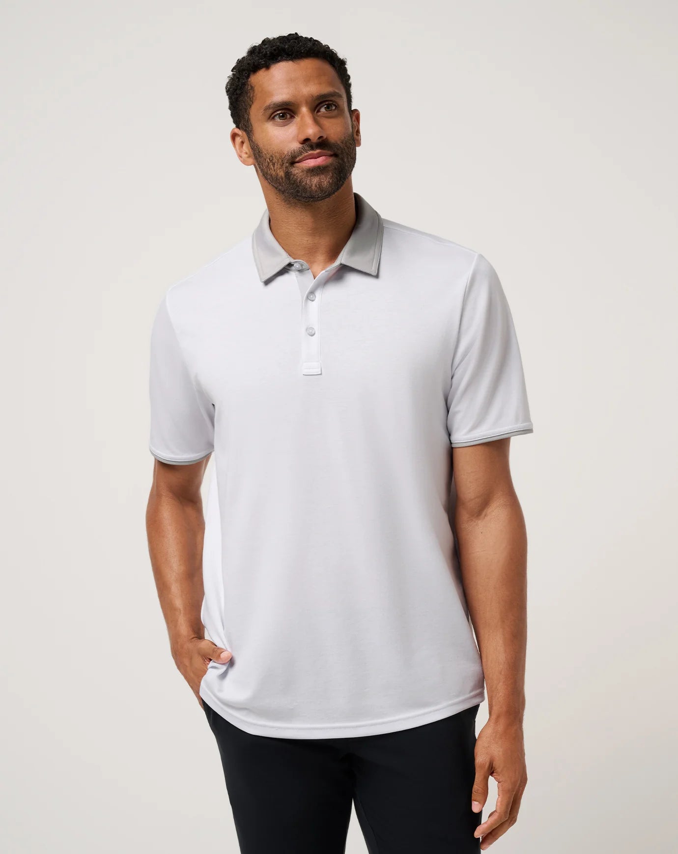 TravisMathew | All Day Social Club Polo | White