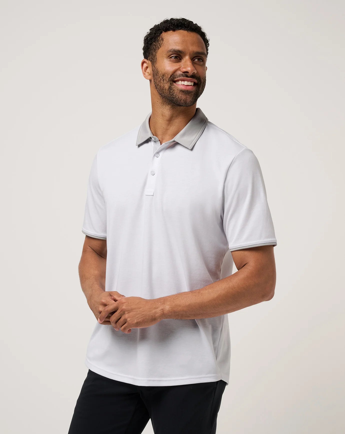 TravisMathew | All Day Social Club Polo | White