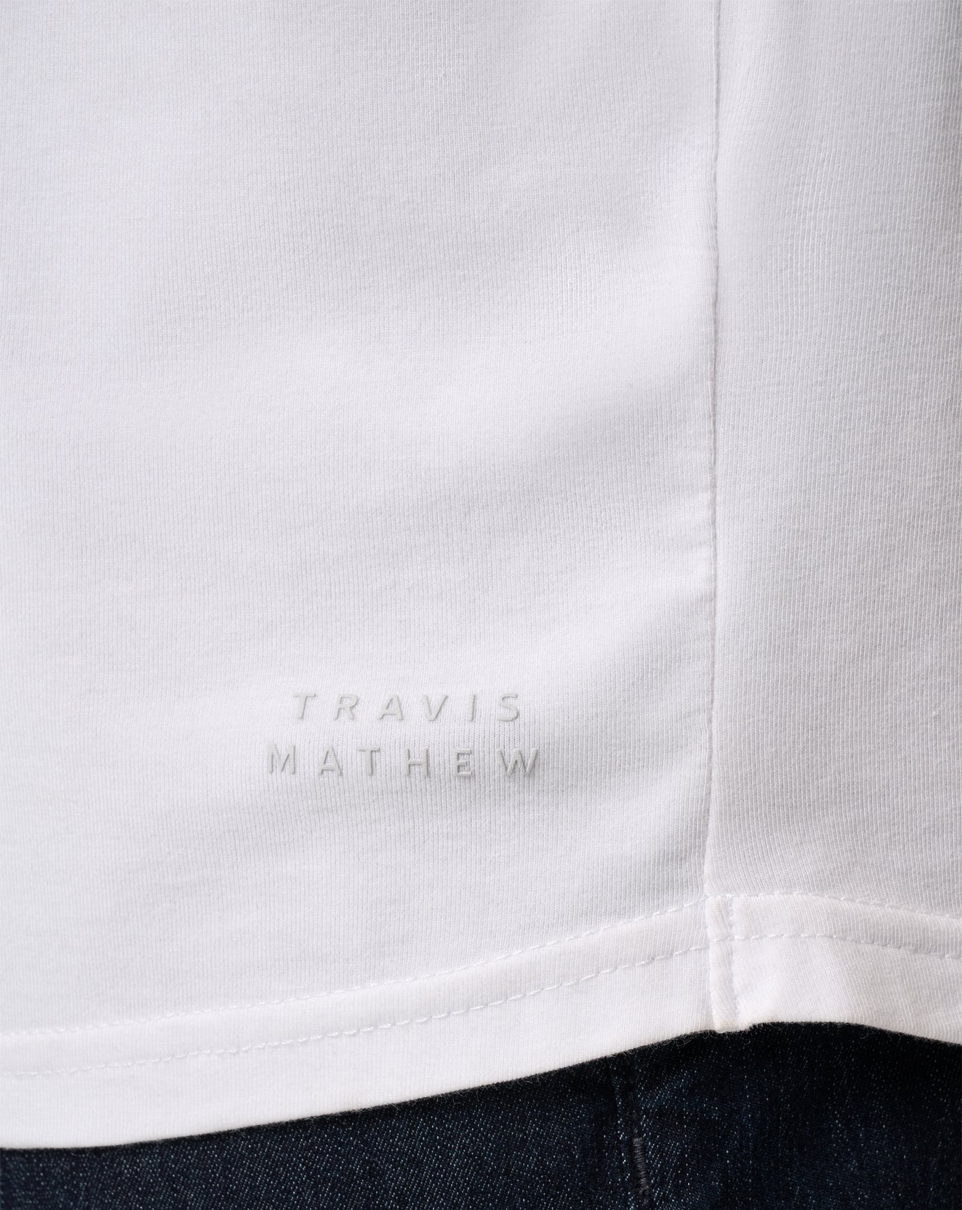 TravisMathew | Cloud Crew Long Sleeve | White