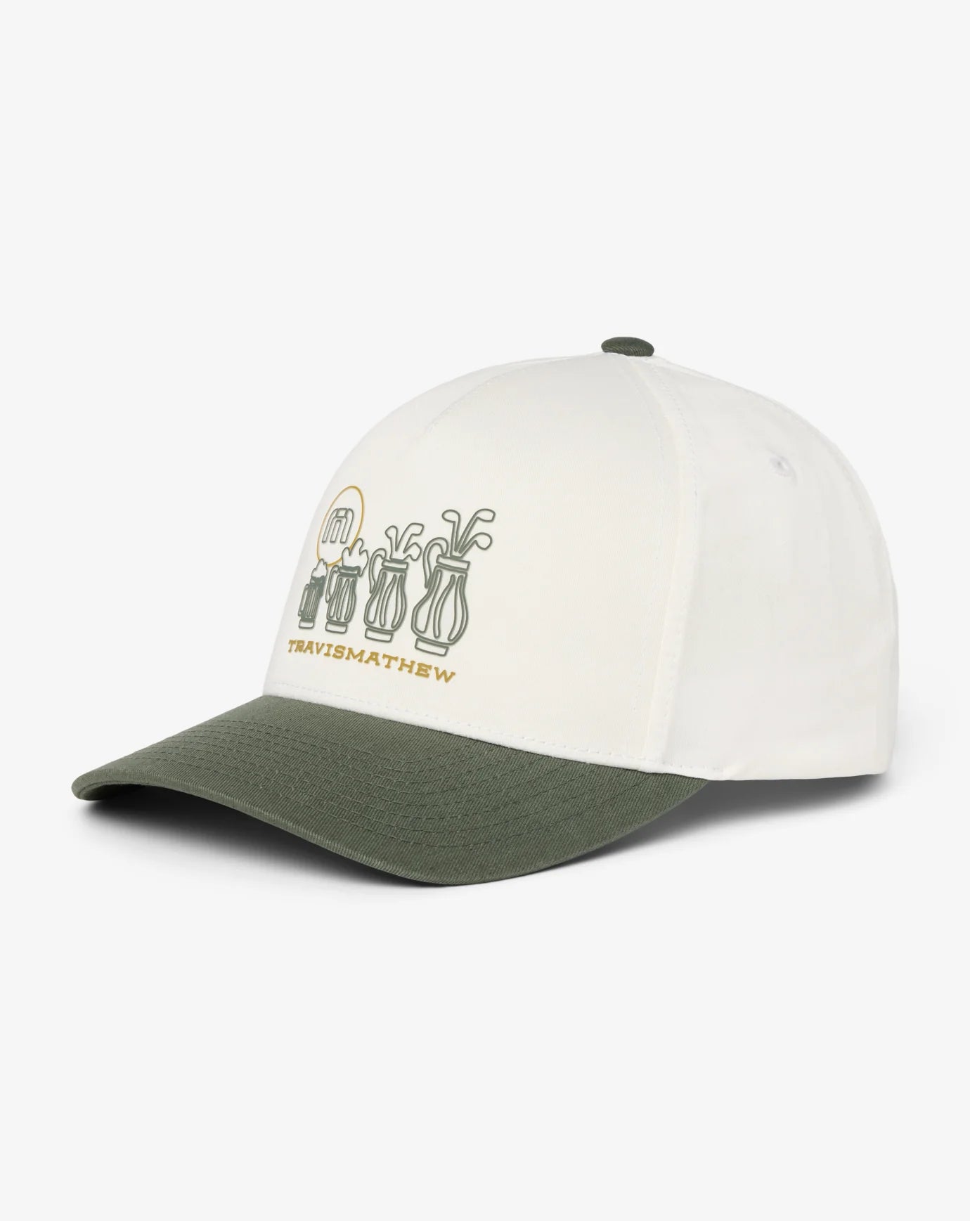 TravisMathew | Beerly Beloved 2.0 Snapback Hat | White