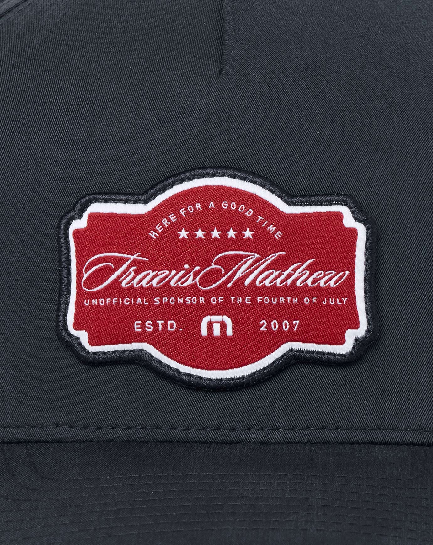 TravisMathew |  Heritage Holiday Snapback Hat |  Navy