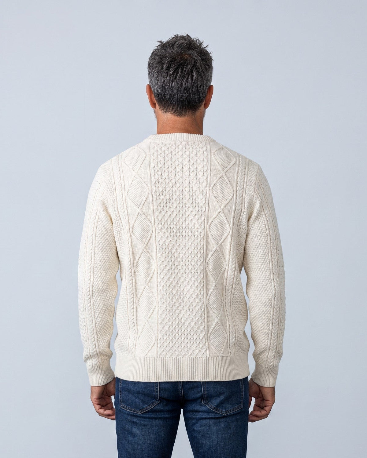 Long Wharf | Crowley SeaWell® Sweater | Cream White