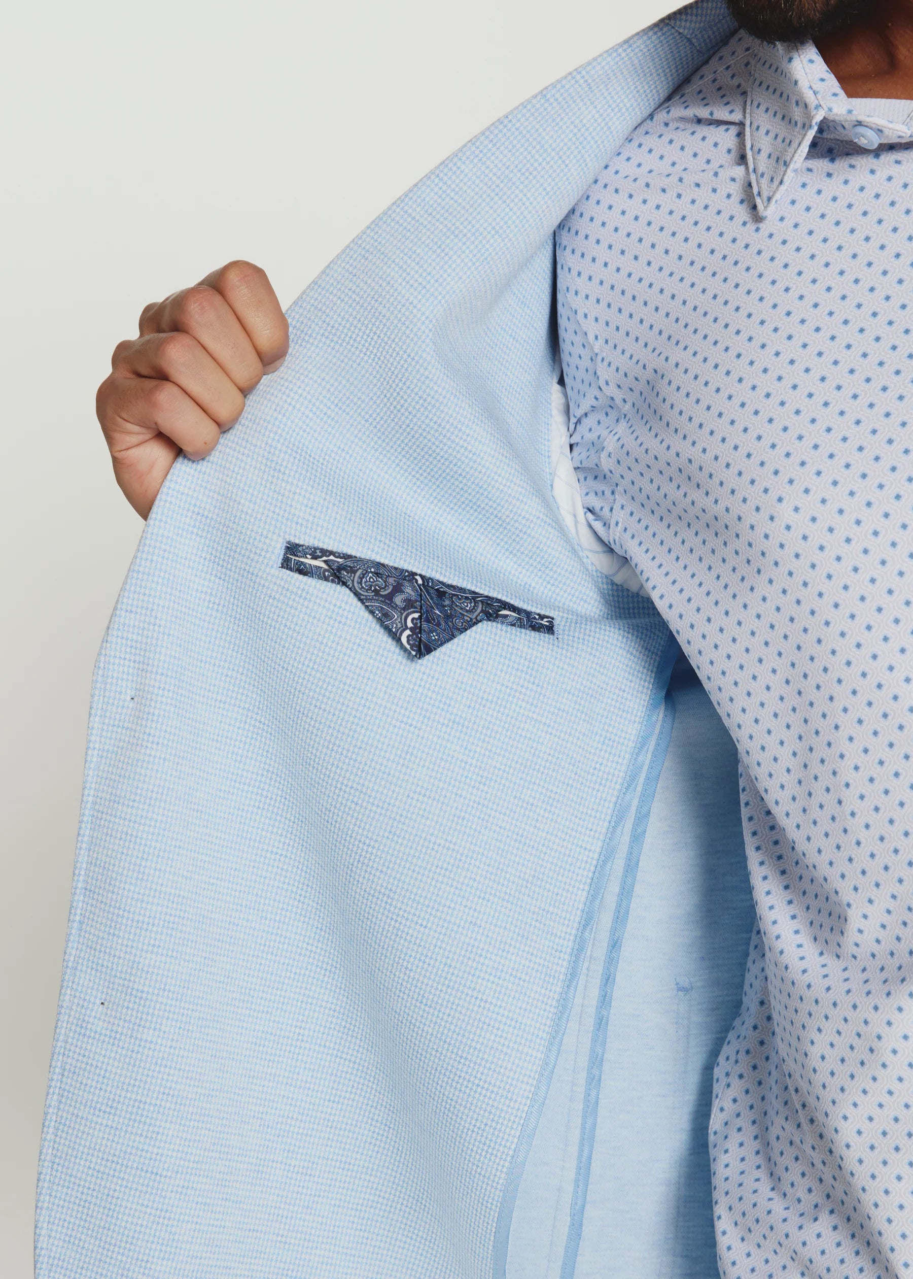 7Dimaonds | Westport Stretch Blazer | Blue