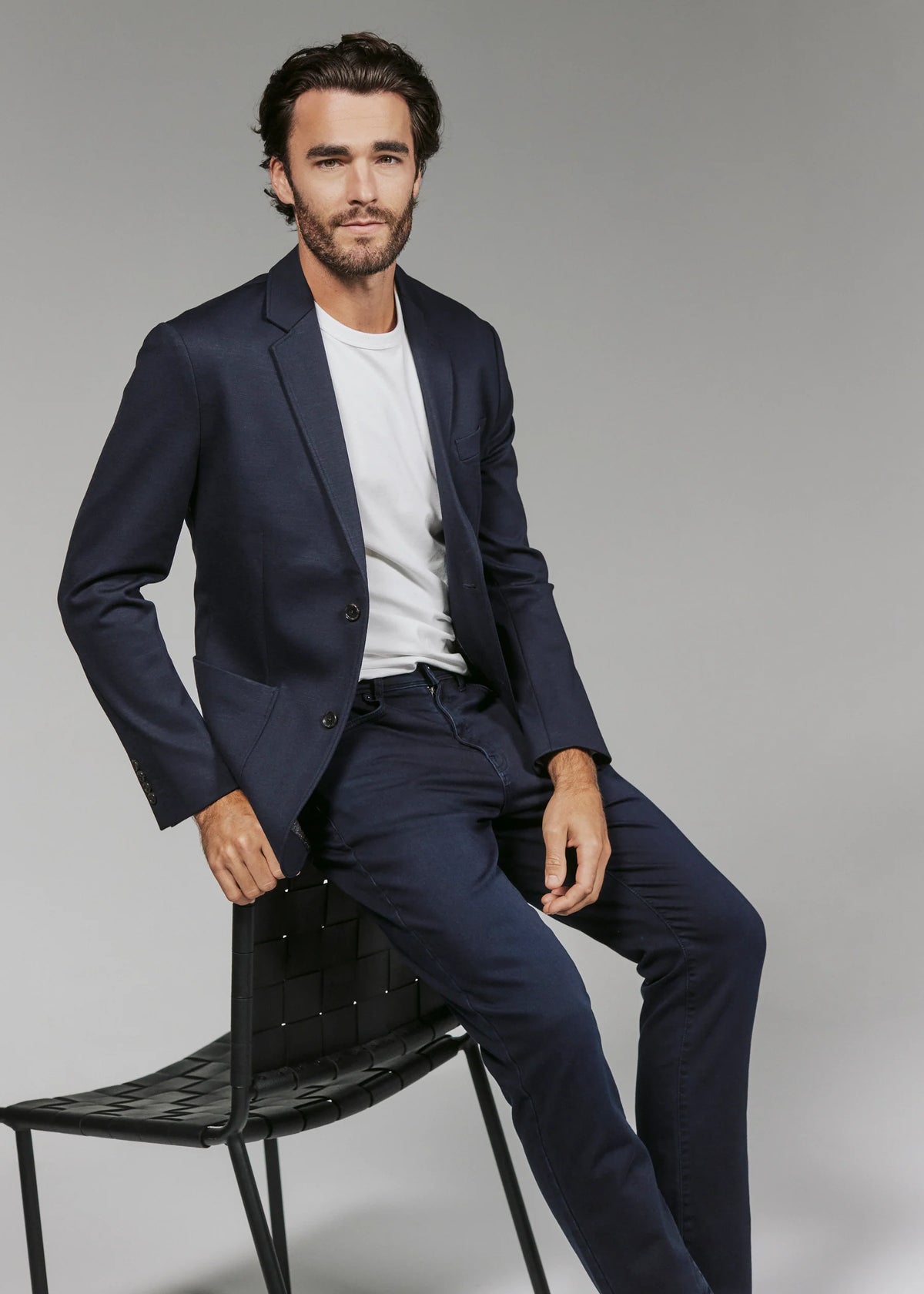 7Diamonds | Venna Stretch Blazer | Navy