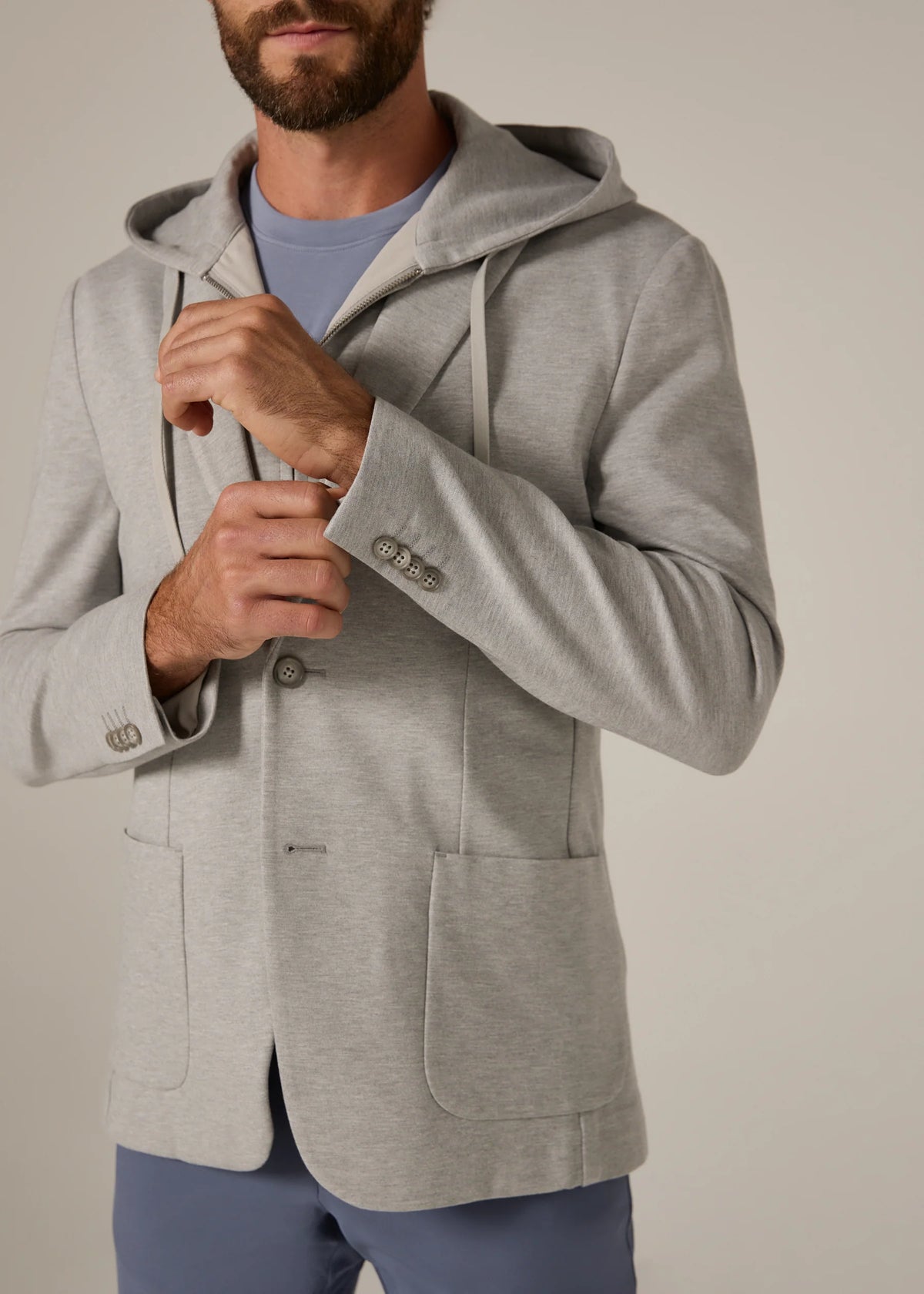 7Diamonds | The District Stretch Blazer | Gray