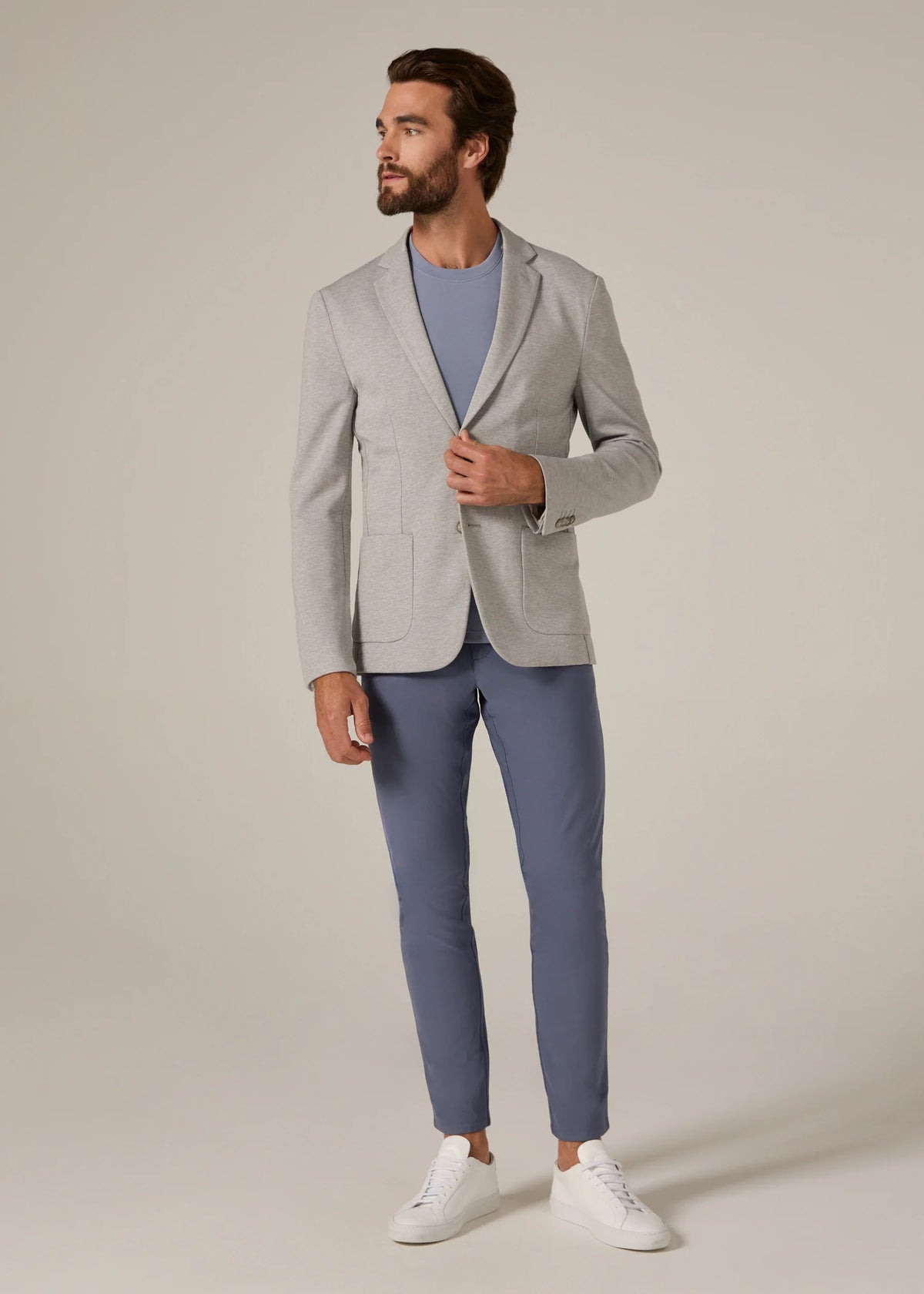 7Diamonds | The District Stretch Blazer | Gray