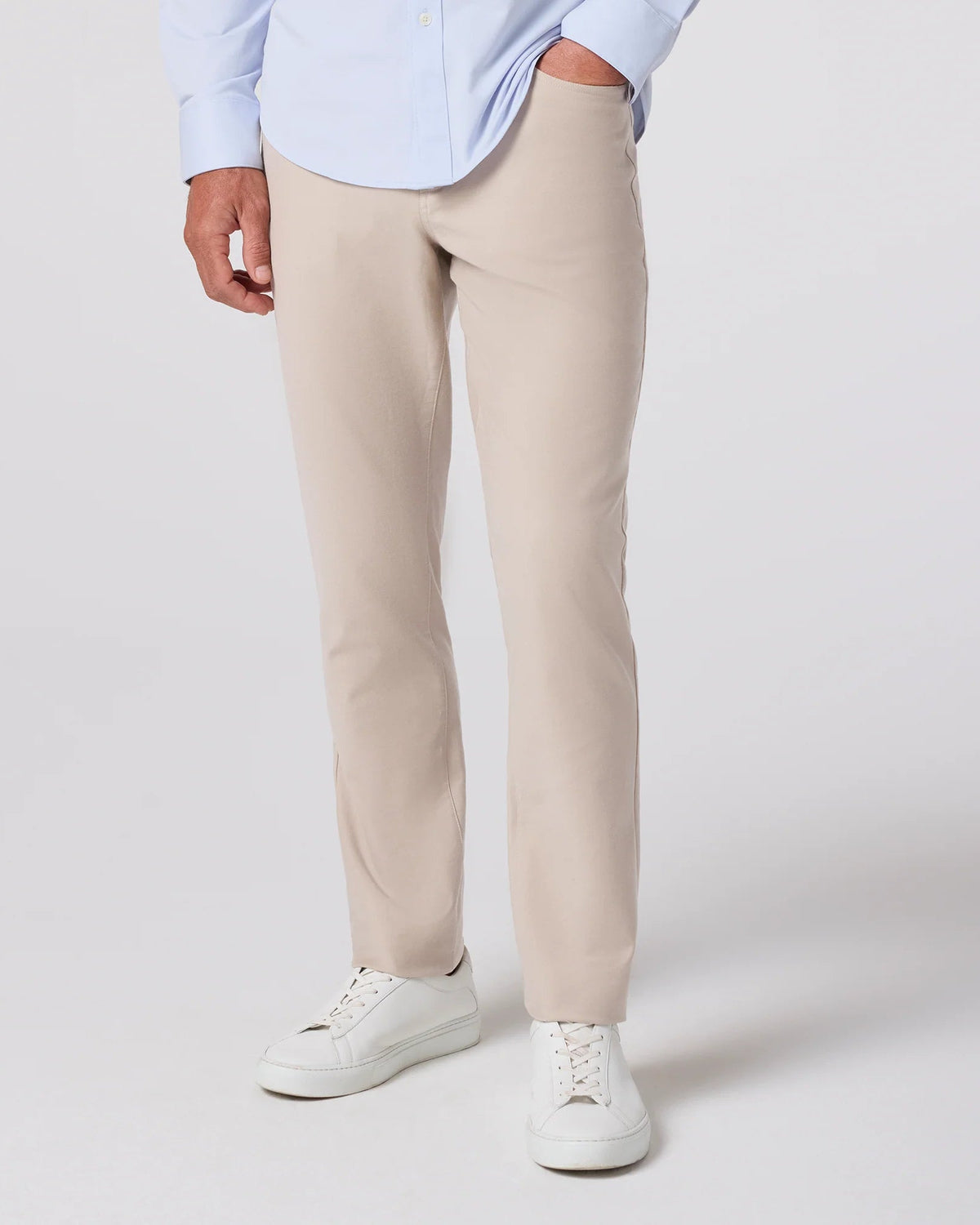 Mizzen+Main | Mayfield 5 Pocket Pant | Light Khaki Beige