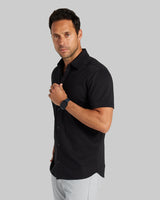 Bayside Oxford Short Sleeve Button Down