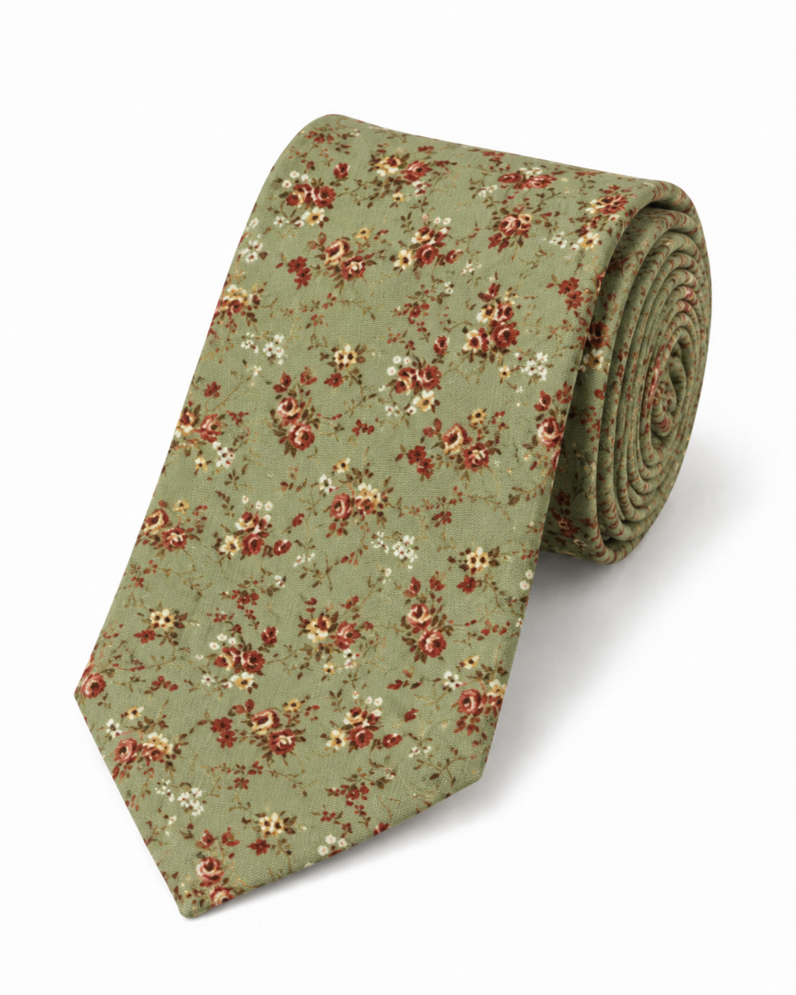 DIBI | Tie Floral 632 | Green